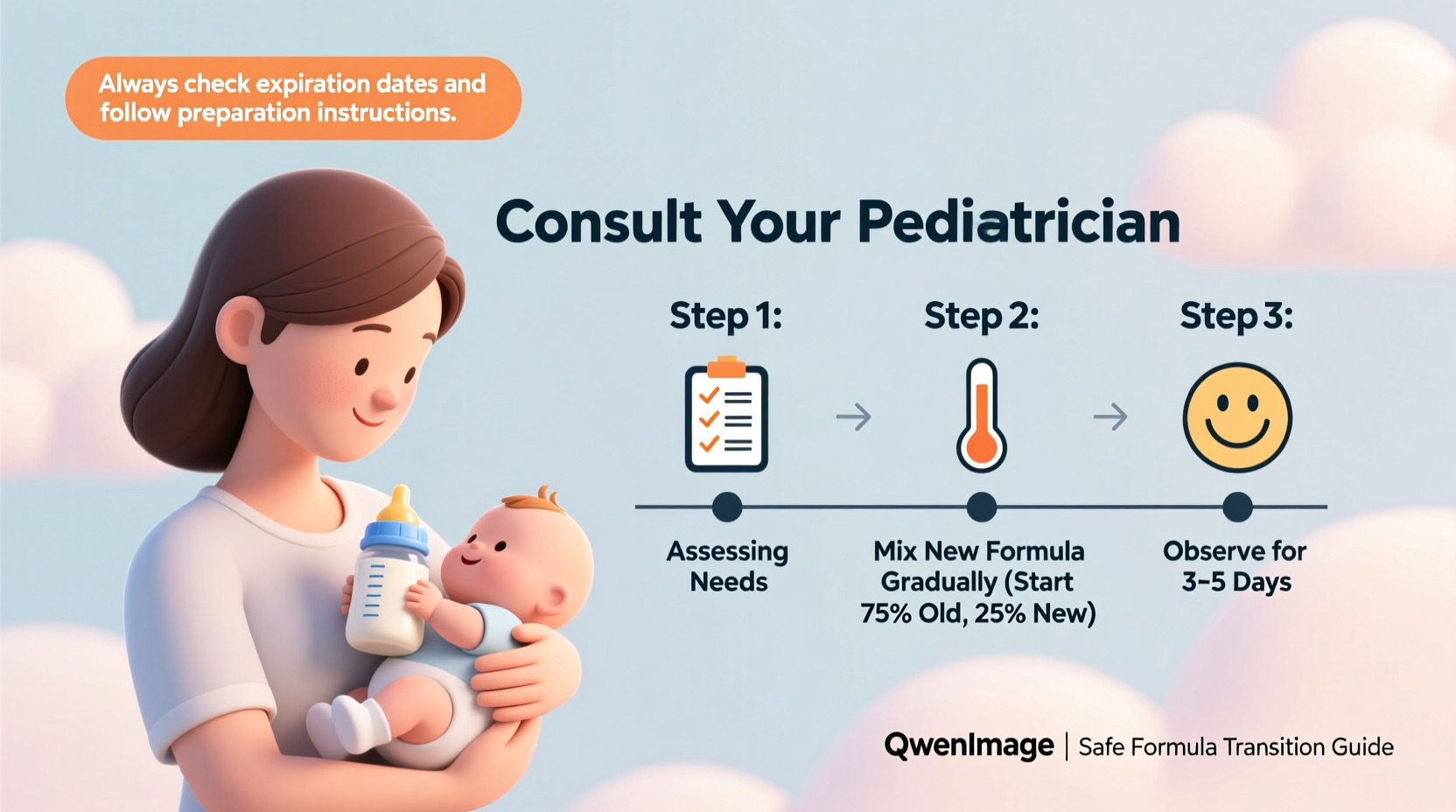 effective methods for the best way to switch baby formula safely