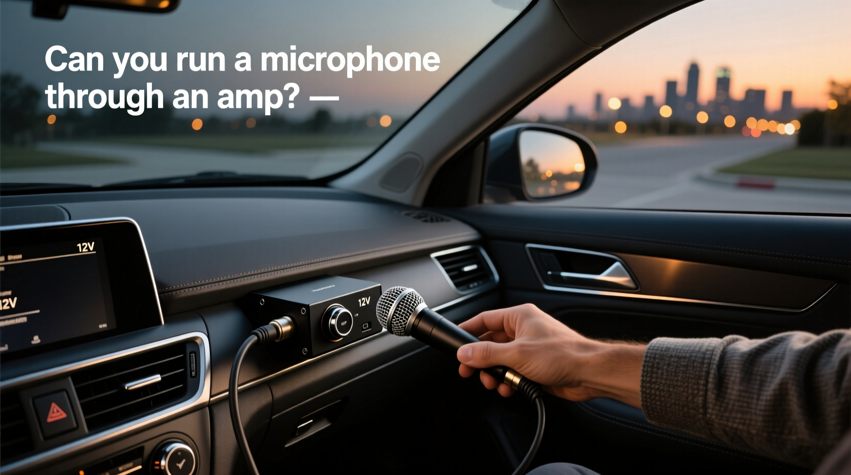 12v car microphone amplifier,Can you run a microphone through an amp? buying guide