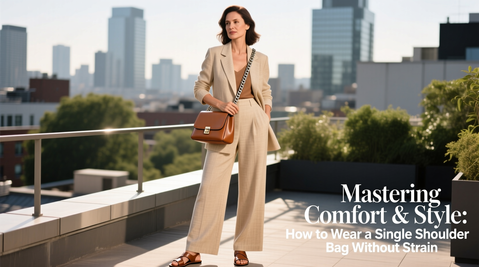 mastering comfort and style how to wear a single shoulder handbag without strain