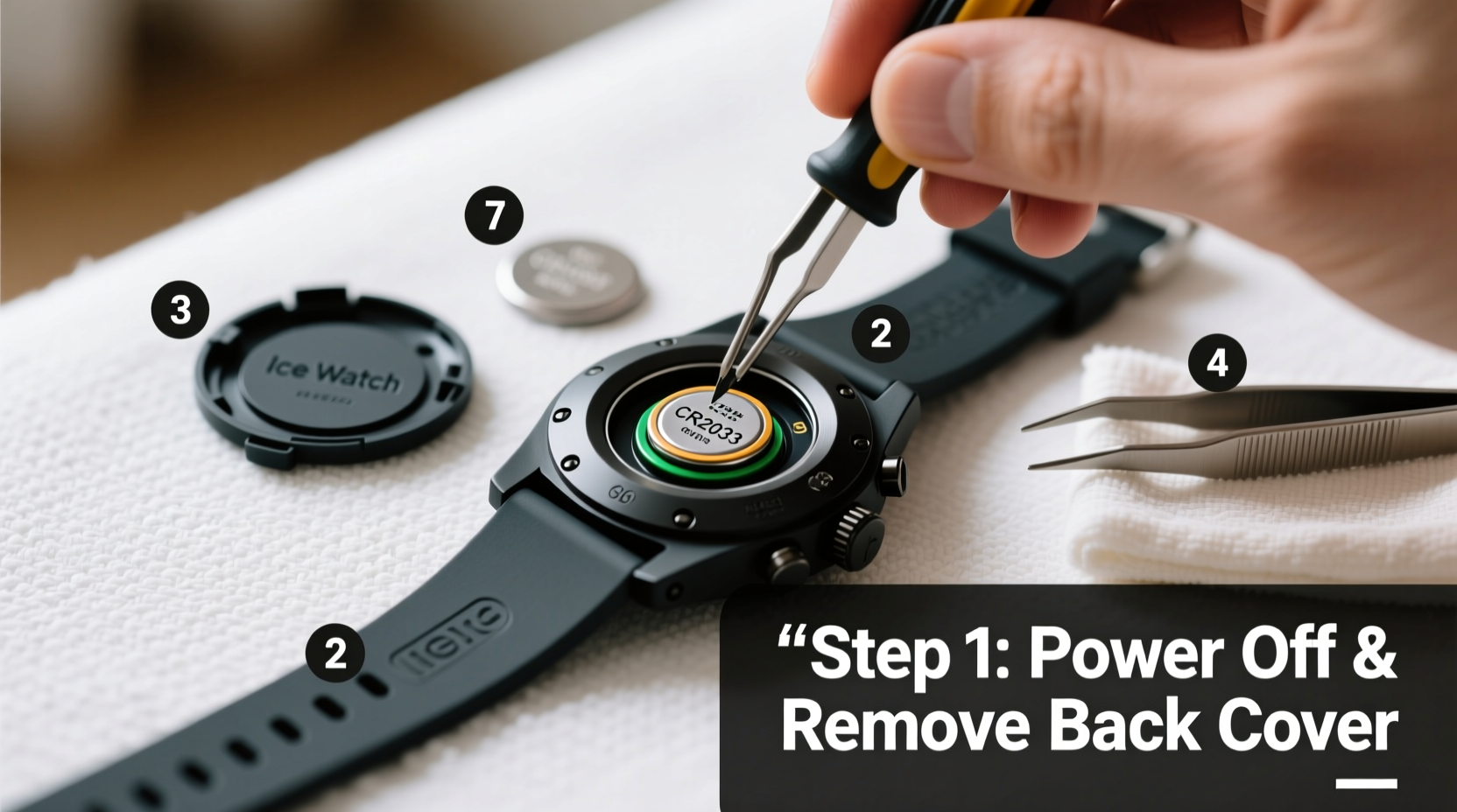 step by step guide how to safely change your ice watch battery at home 2
