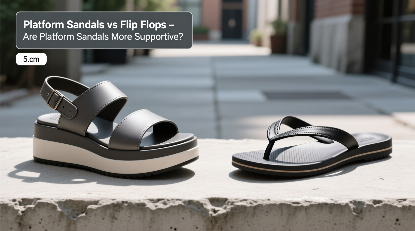 platform sandals vs flip flops are platform sandals really more supportive