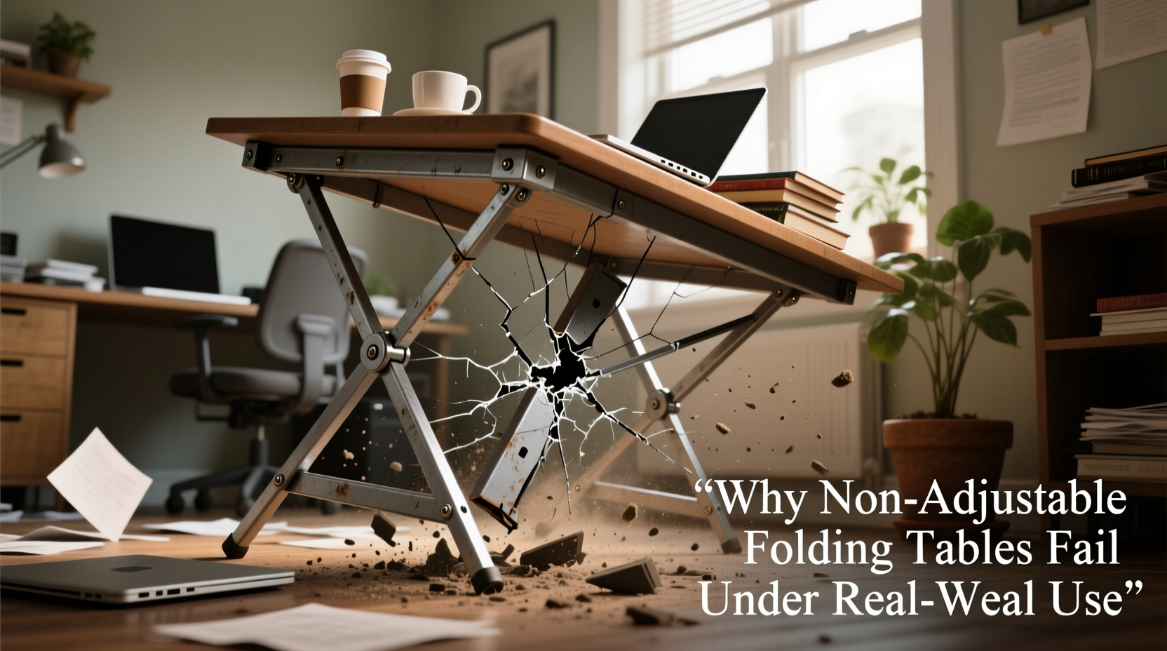 why non adjustable folding tables fail