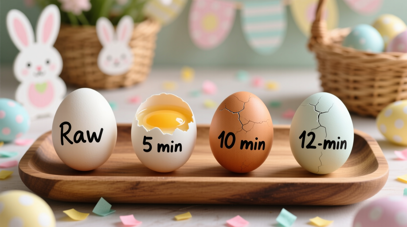 how long to boil eggs to decorate for easter