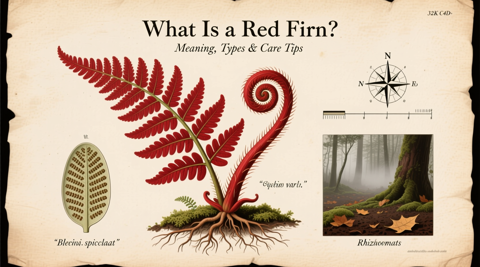What Is a Red Fern? Meaning, Types & Care Tips