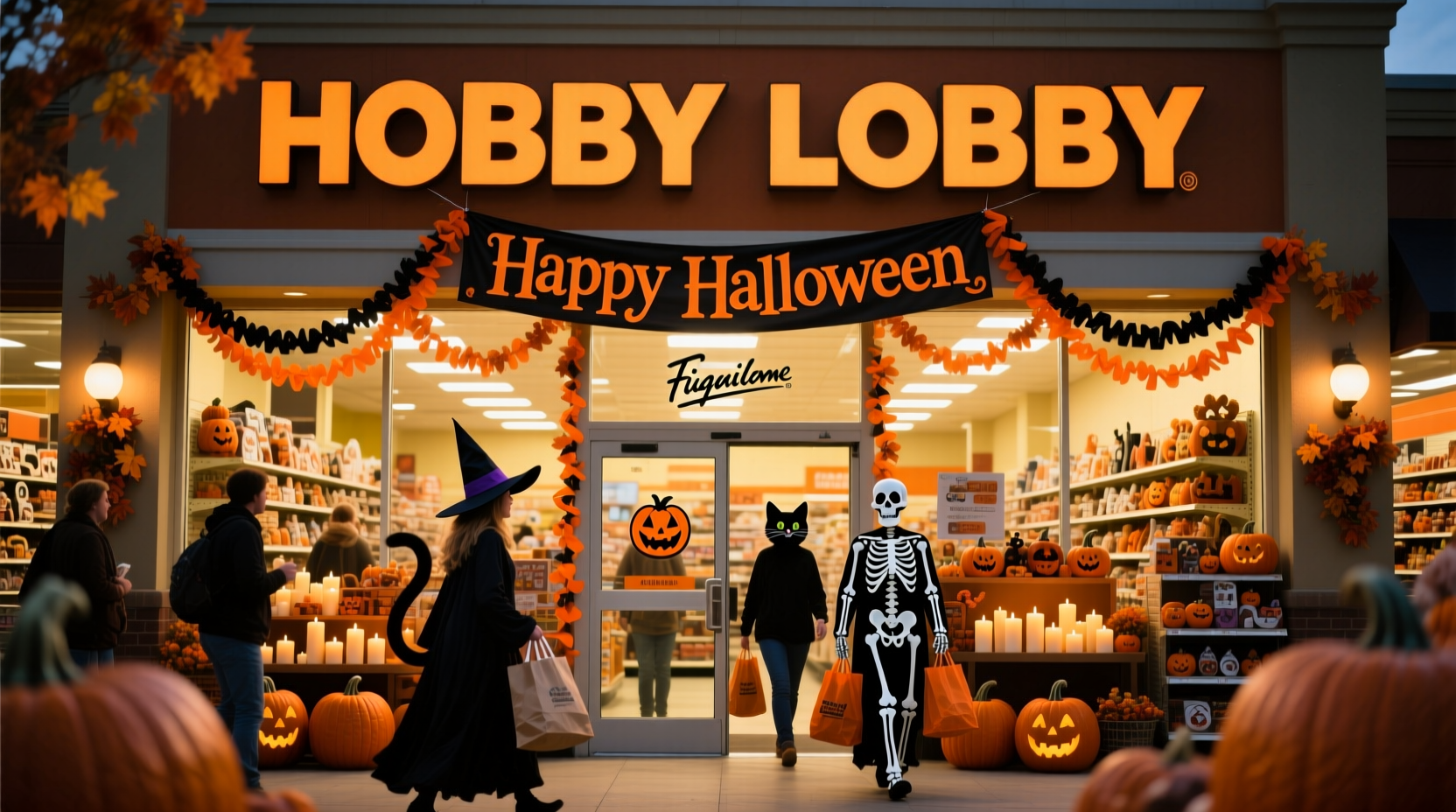 is hobby lobby open on halloween