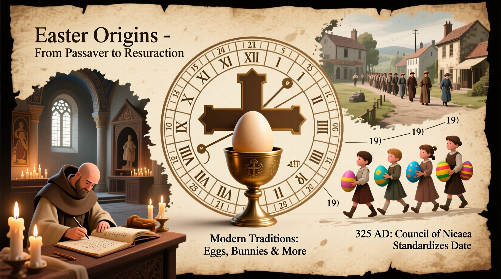 how did easter begin
