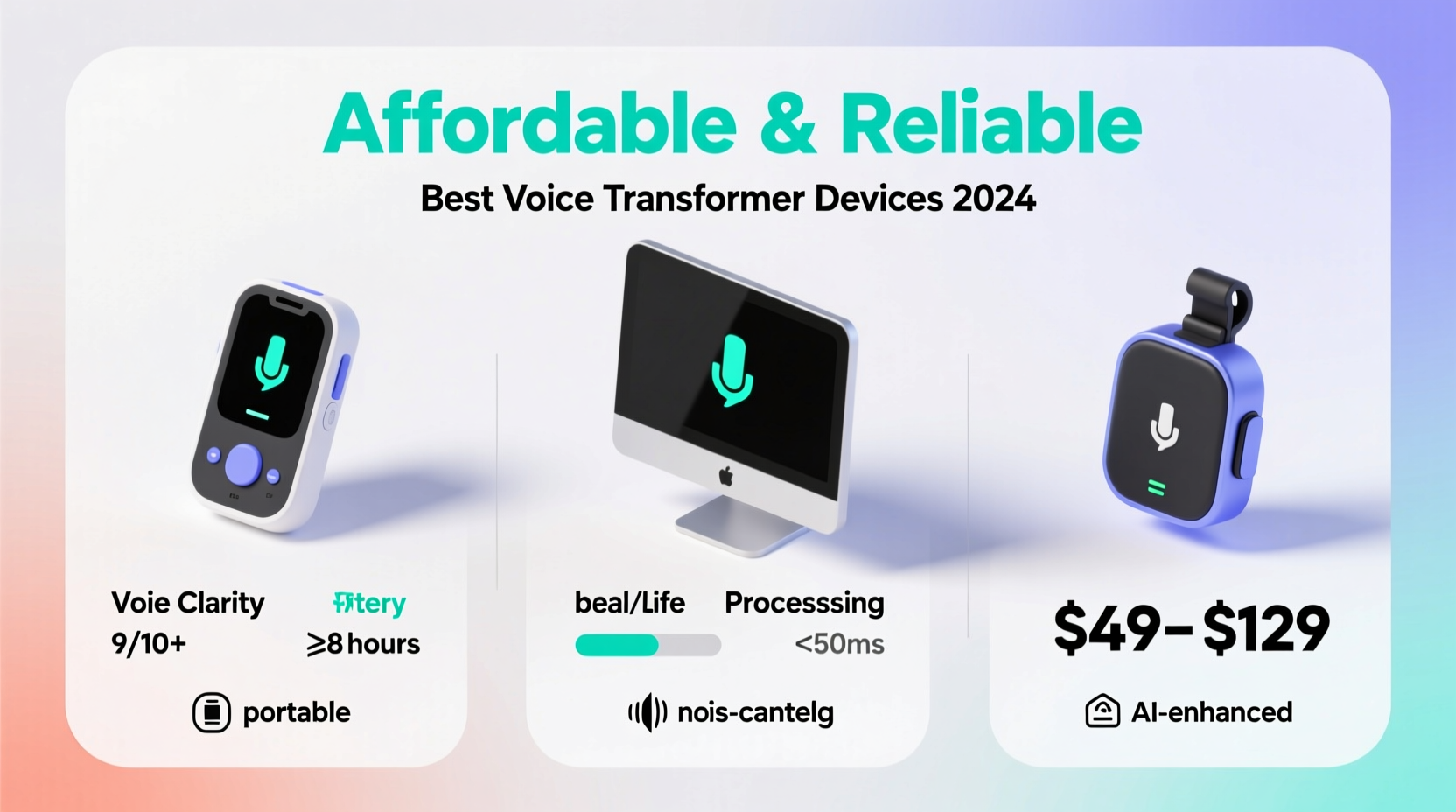 affordable and reliable options for the best voice transformer devices