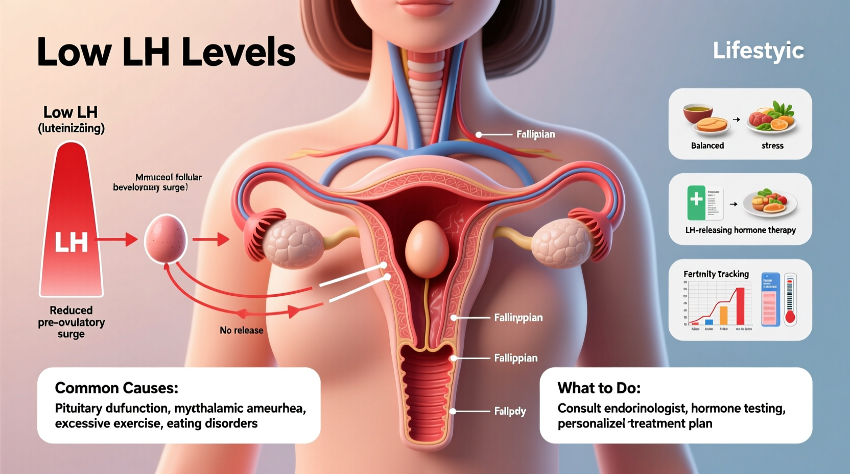 low lh levels common causes impact on ovulation and what to do