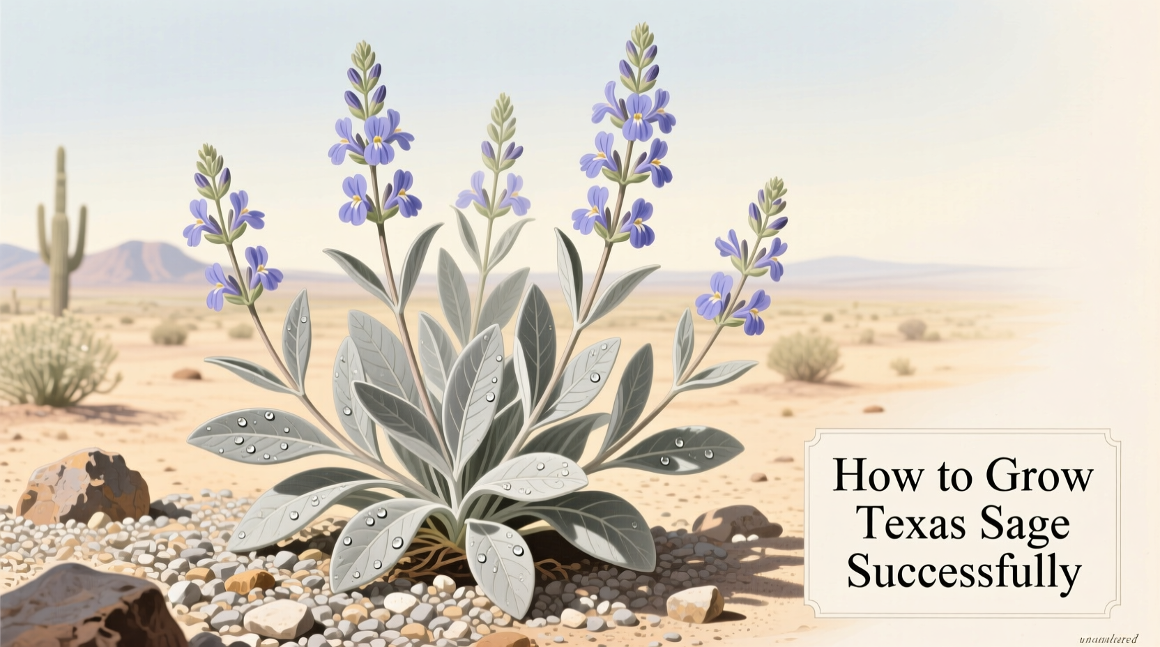 How to Grow Texas Sage Successfully