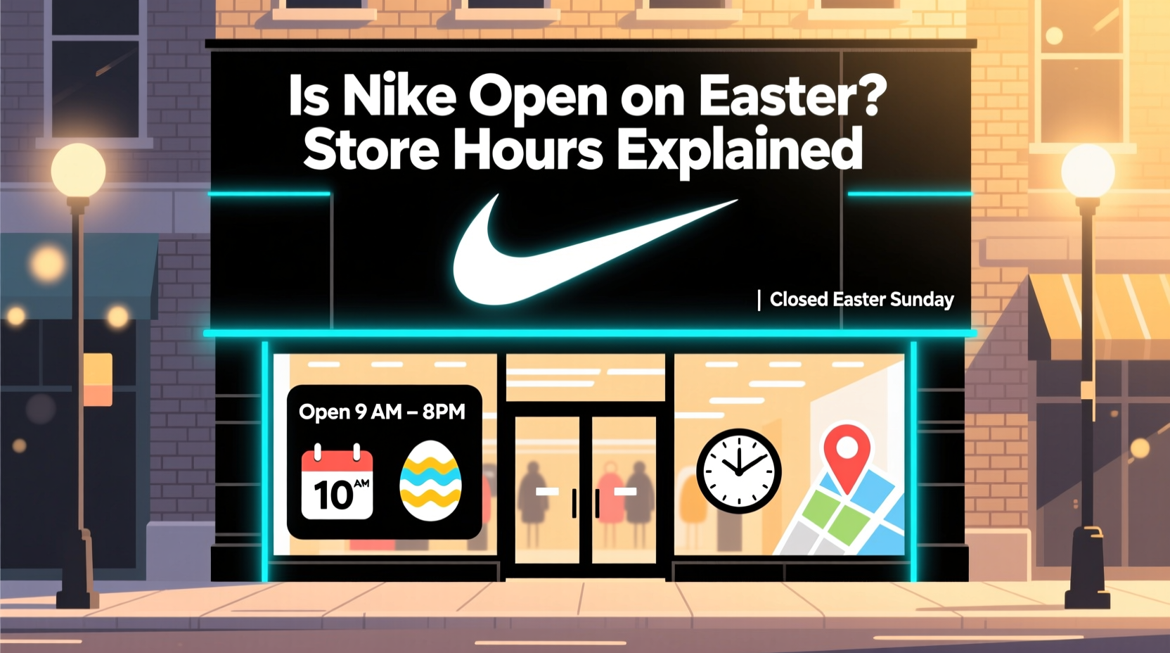 is nike open on easter