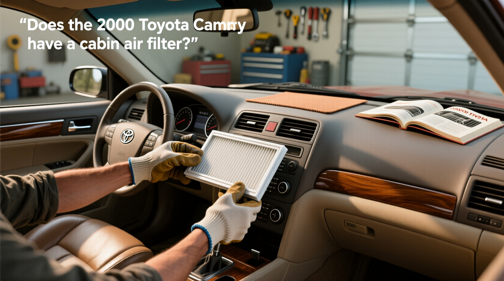 2001 camry cabin air filter check before replacing