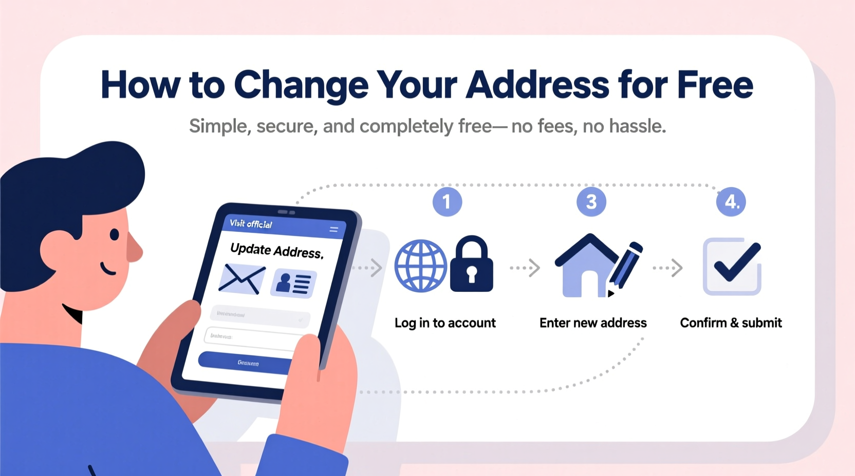 how to change your address for free a step by step guide to updating your info easily