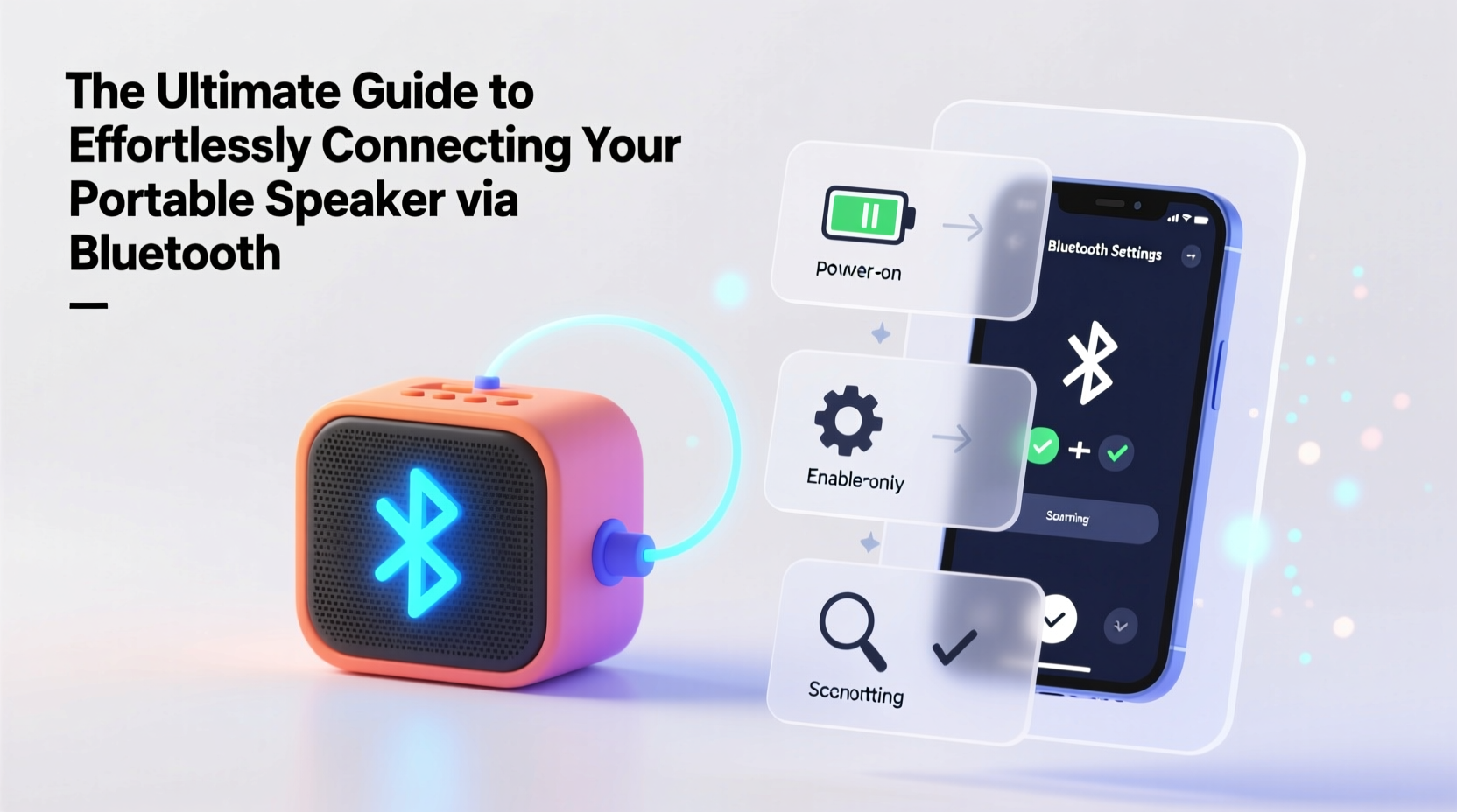 the ultimate guide to effortlessly connecting your portable speaker via bluetooth