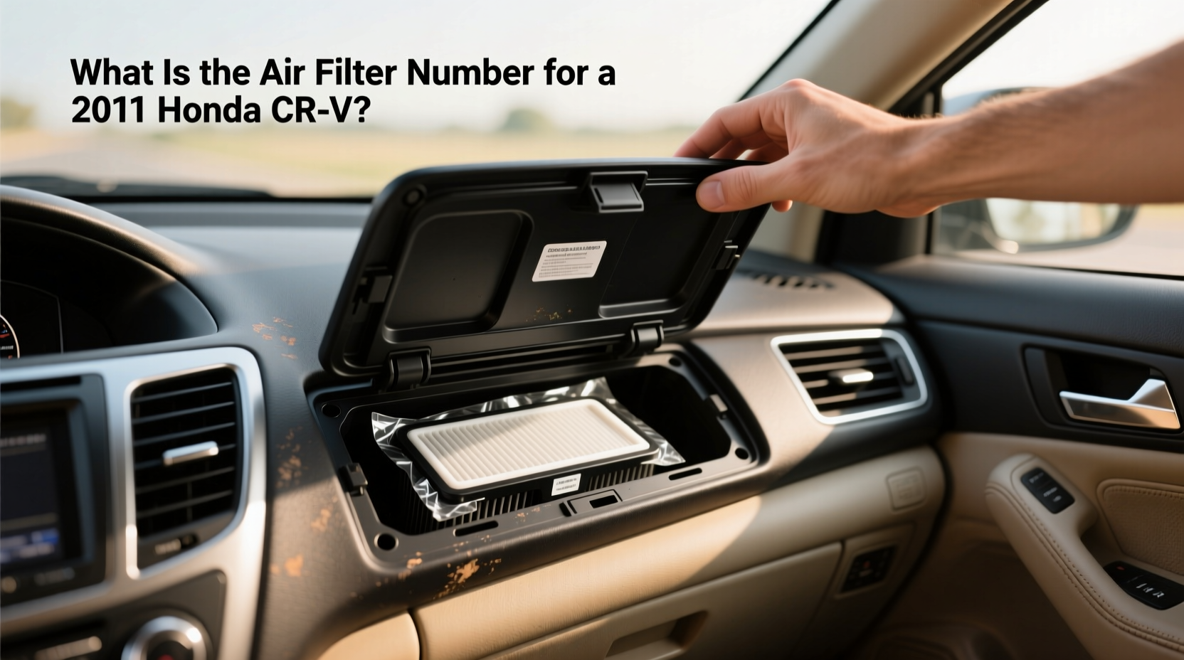 2011 Honda CR-V Cabin Air Filter Guide