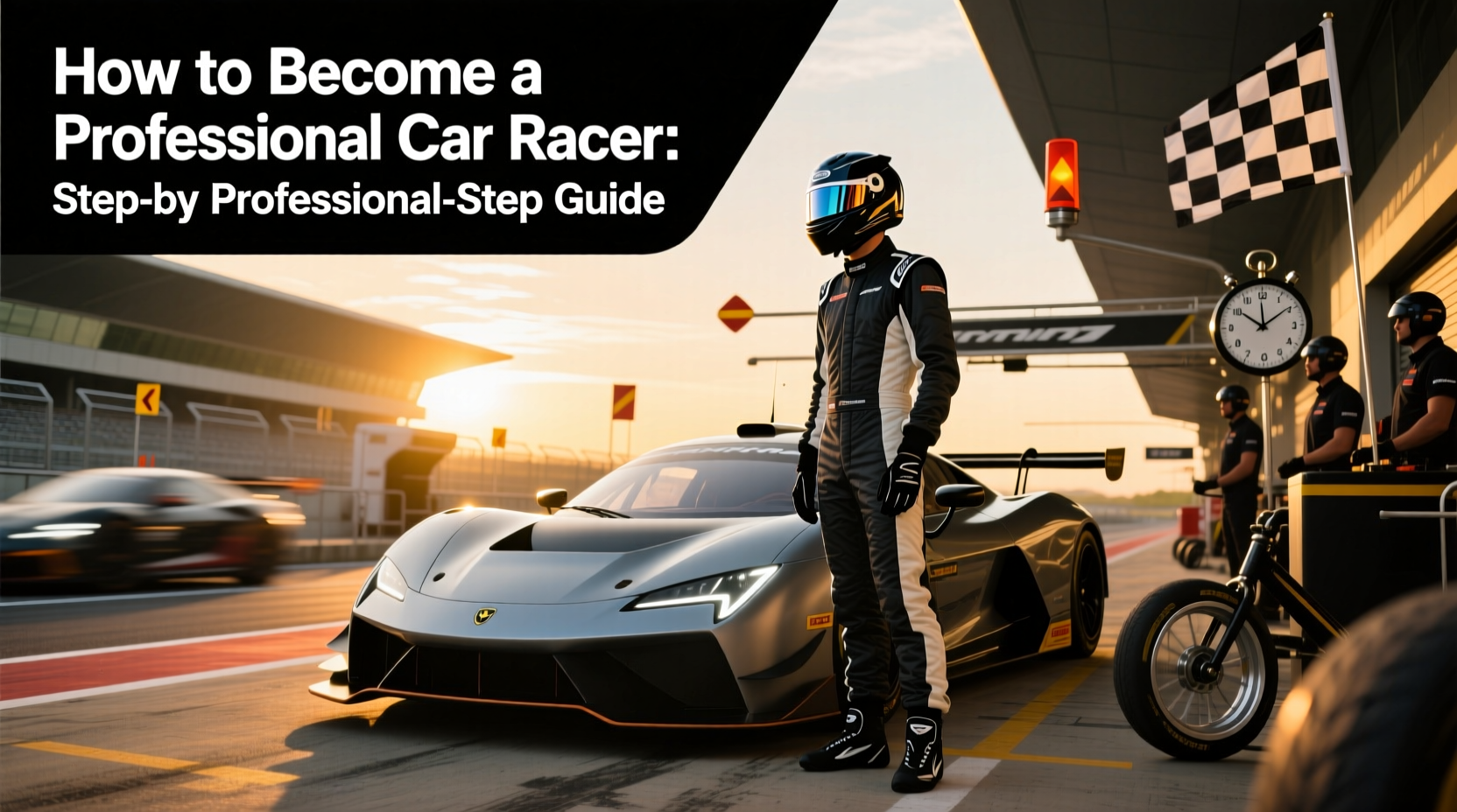 how to become a professional car racer