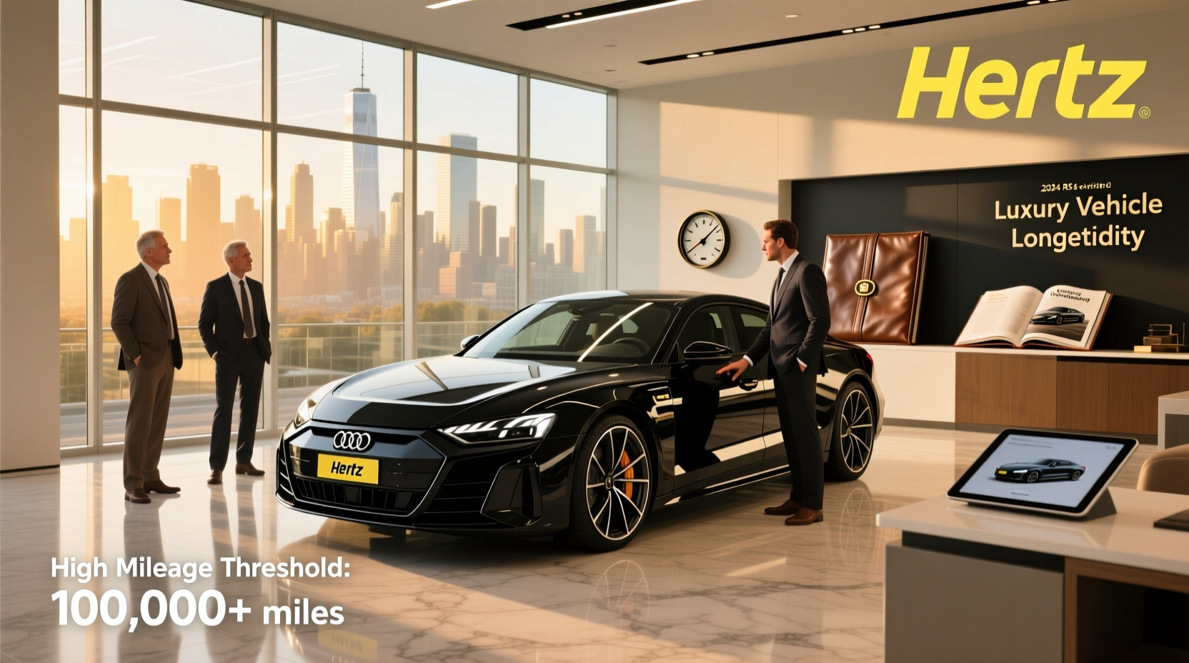 How to Choose a Luxury Car from Hertz: High Mileage Guide