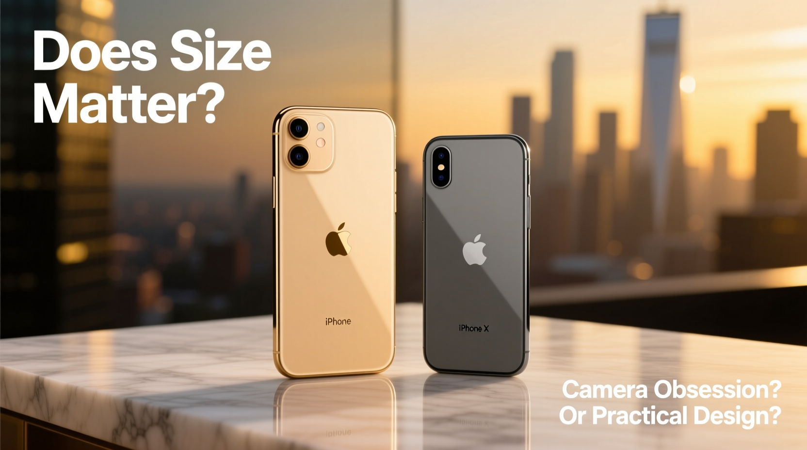 iphone 11 vs iphone x does size really matter or are people just obsessed with the camera