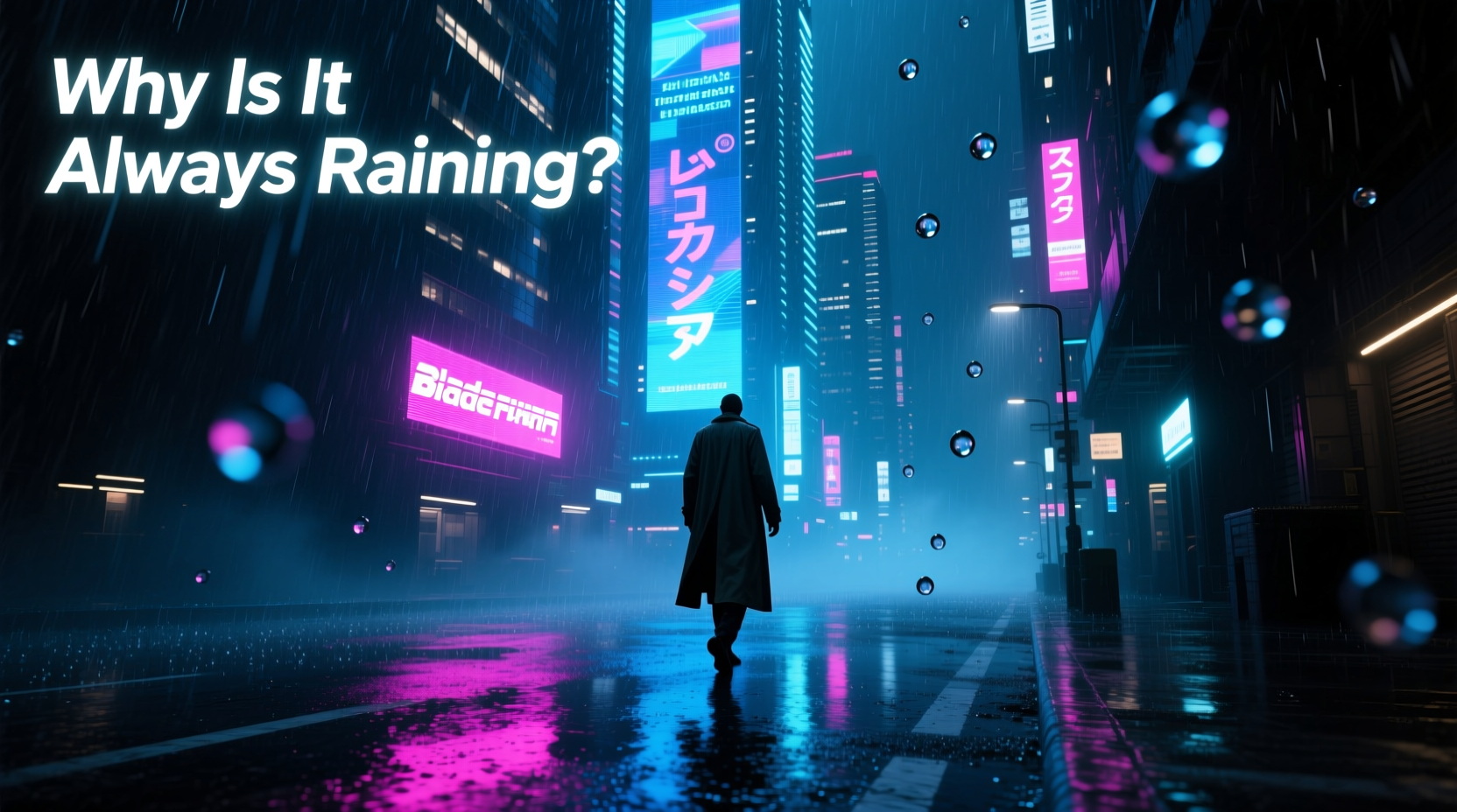 why is it always raining in blade runner decoding the dystopian weather