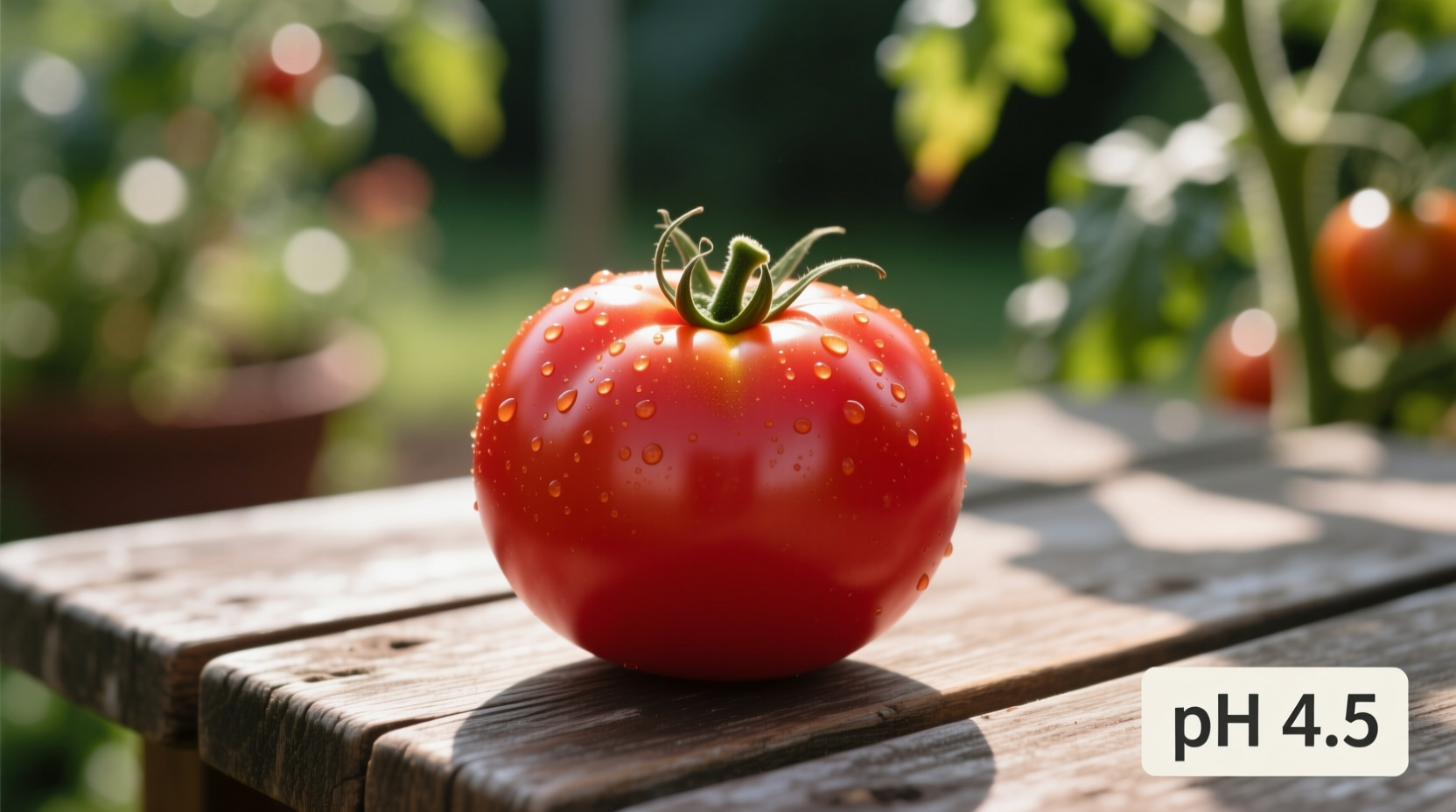 ph of a tomato
