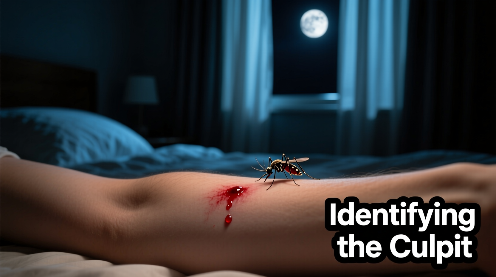 why am i getting bit at night identifying the culprit