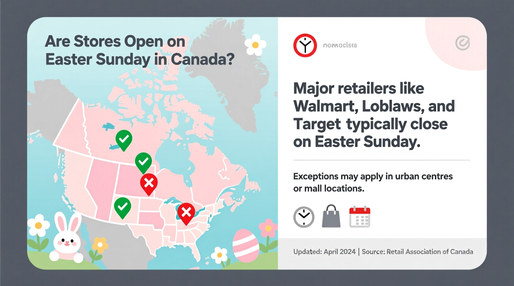 Are Stores Open on Easter Sunday in Canada?