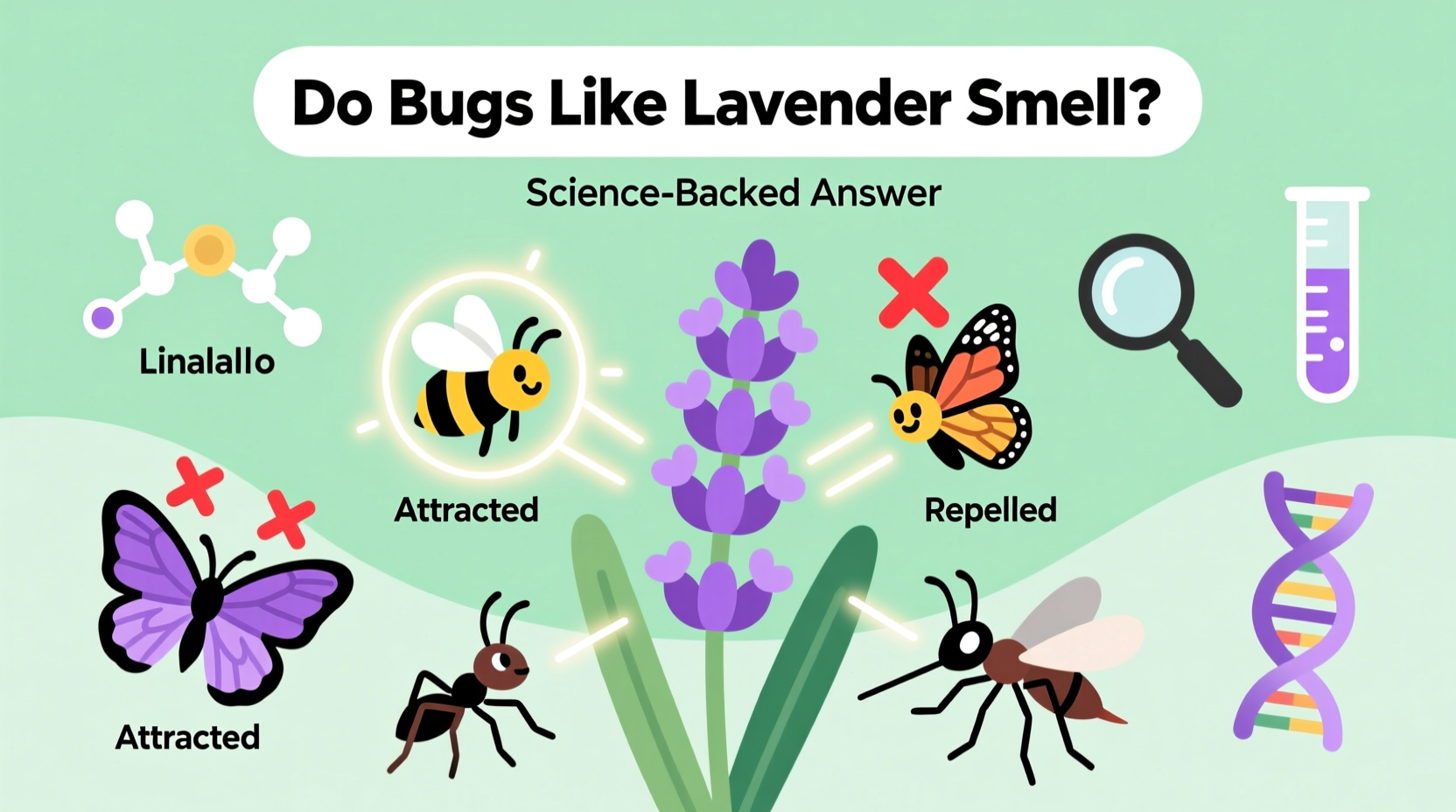 do bugs like lavender smell
