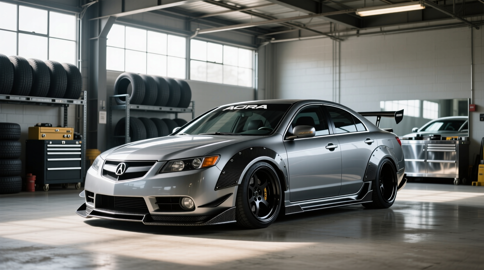 2005 acura tl body kit guide