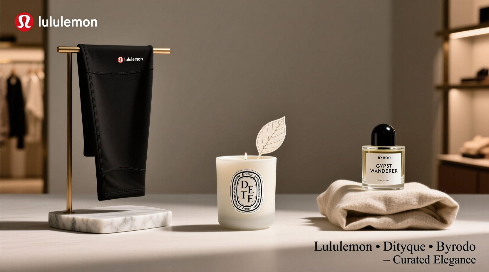 lululemon diptyque byredo comparison