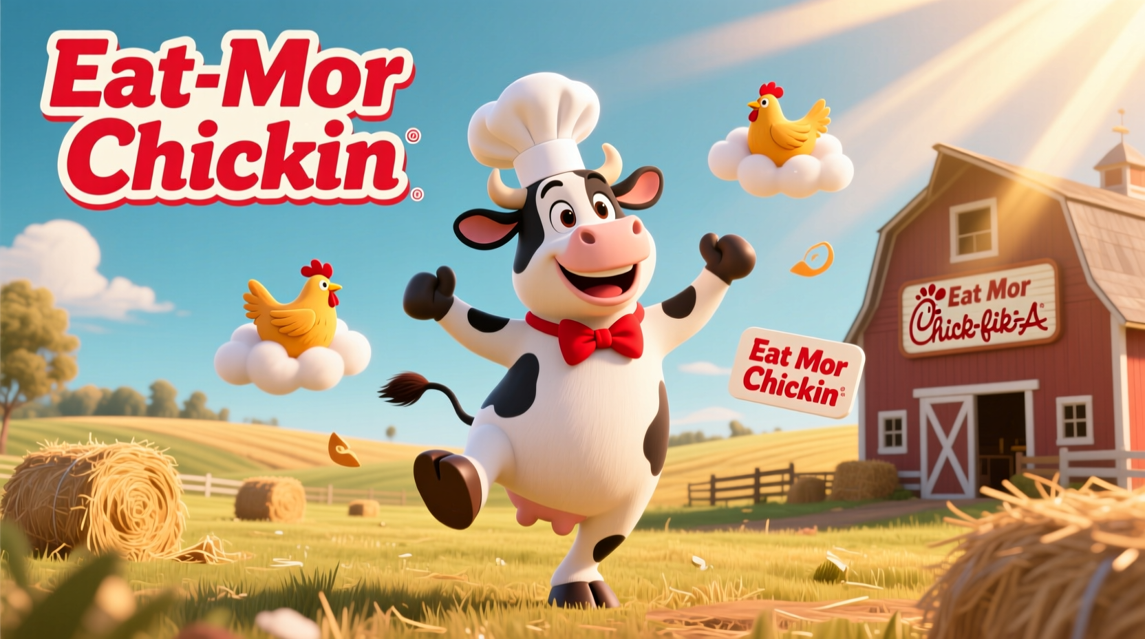 Why Is Chick Fil As Mascot A Cow The Eat Mor Chikin Story