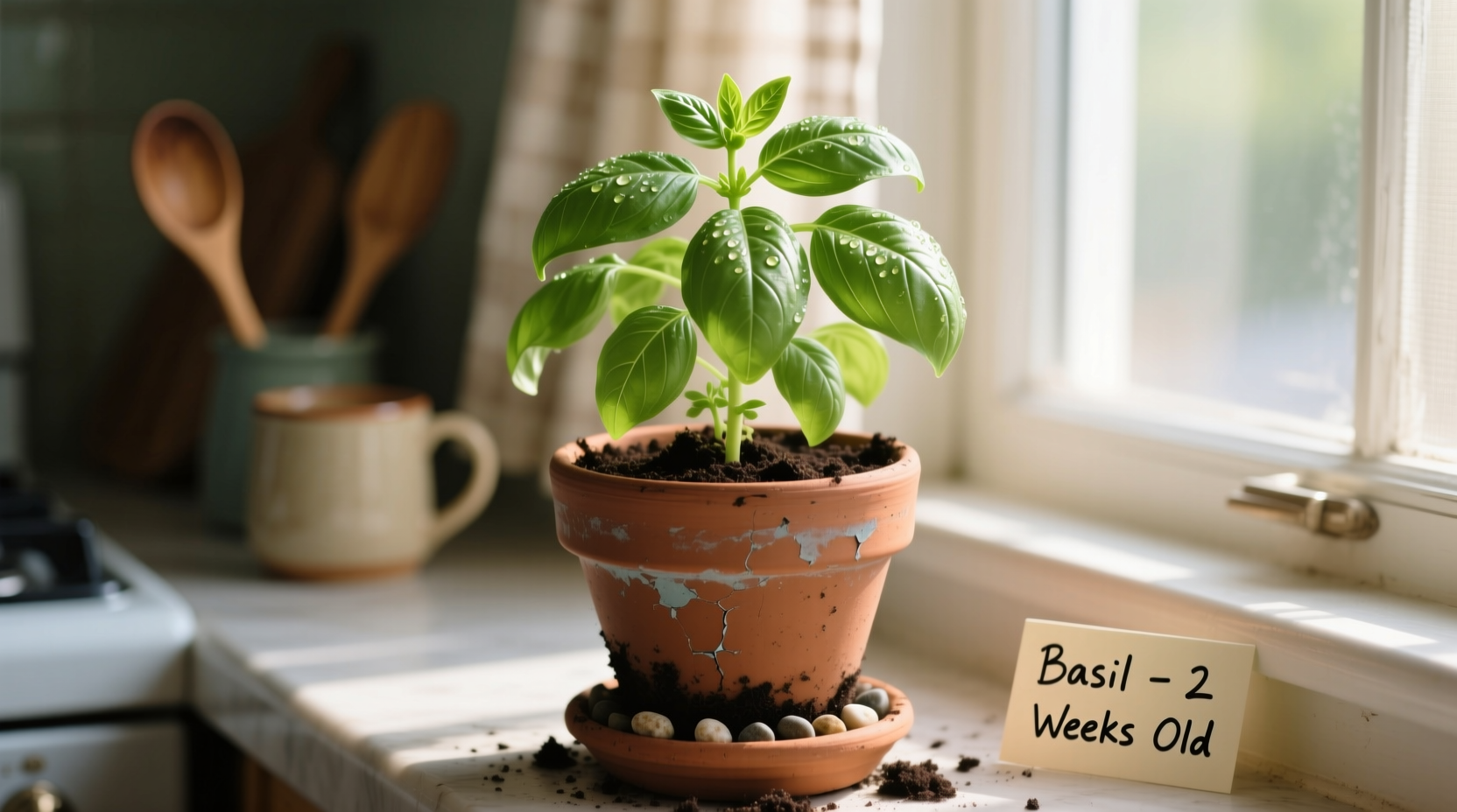 how do you grow basil in a pot
