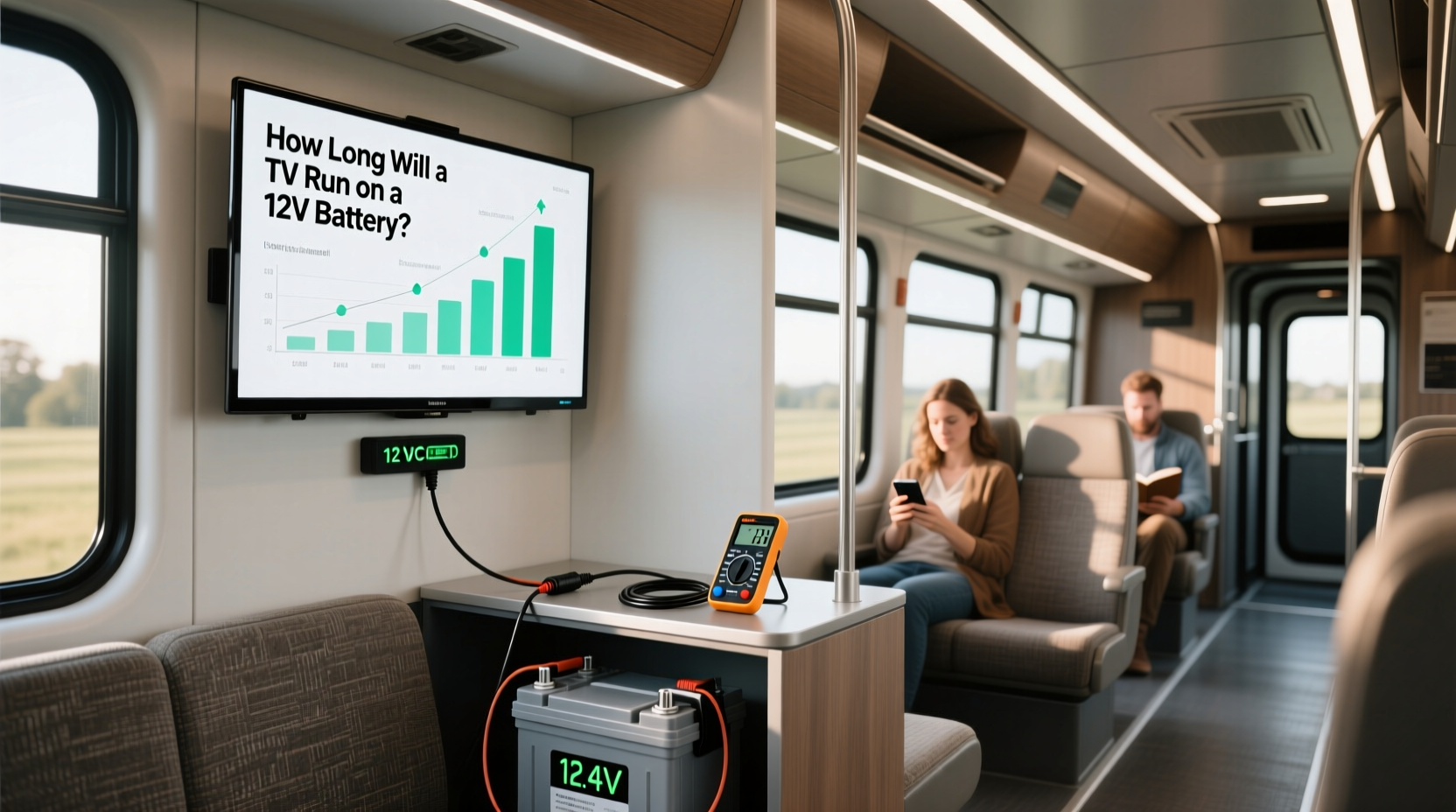 Bus TV 12 Volt: How Long Will a TV Run on a 12V Battery? Buying Guide