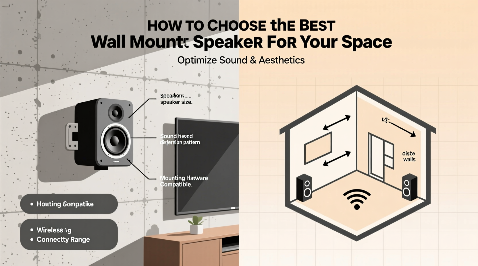 wall mount speaker