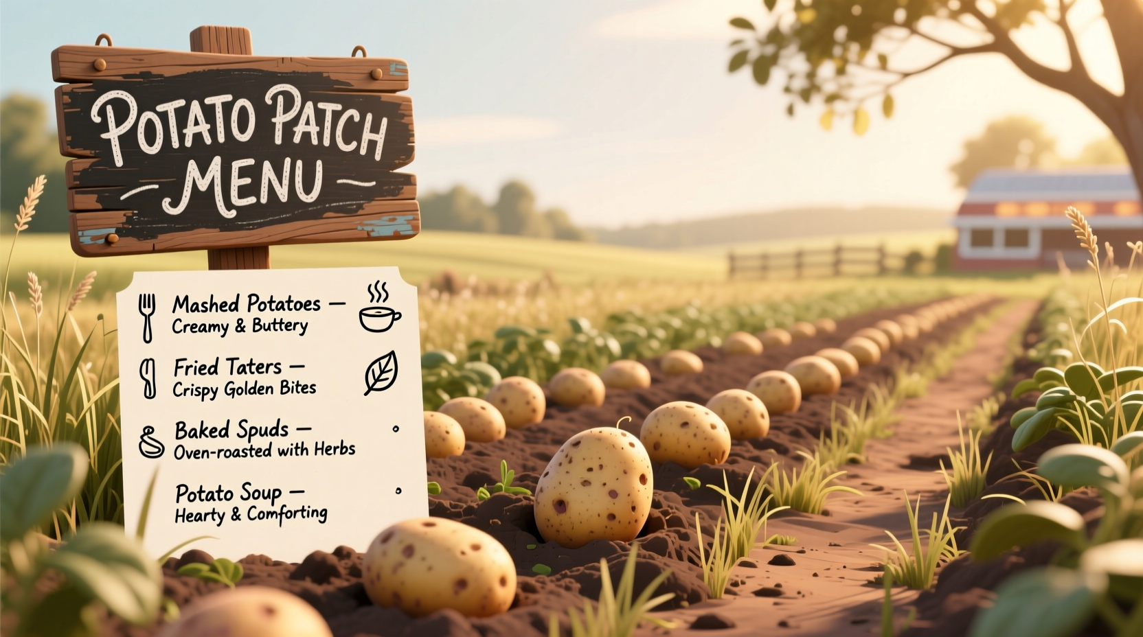 potato patch menu