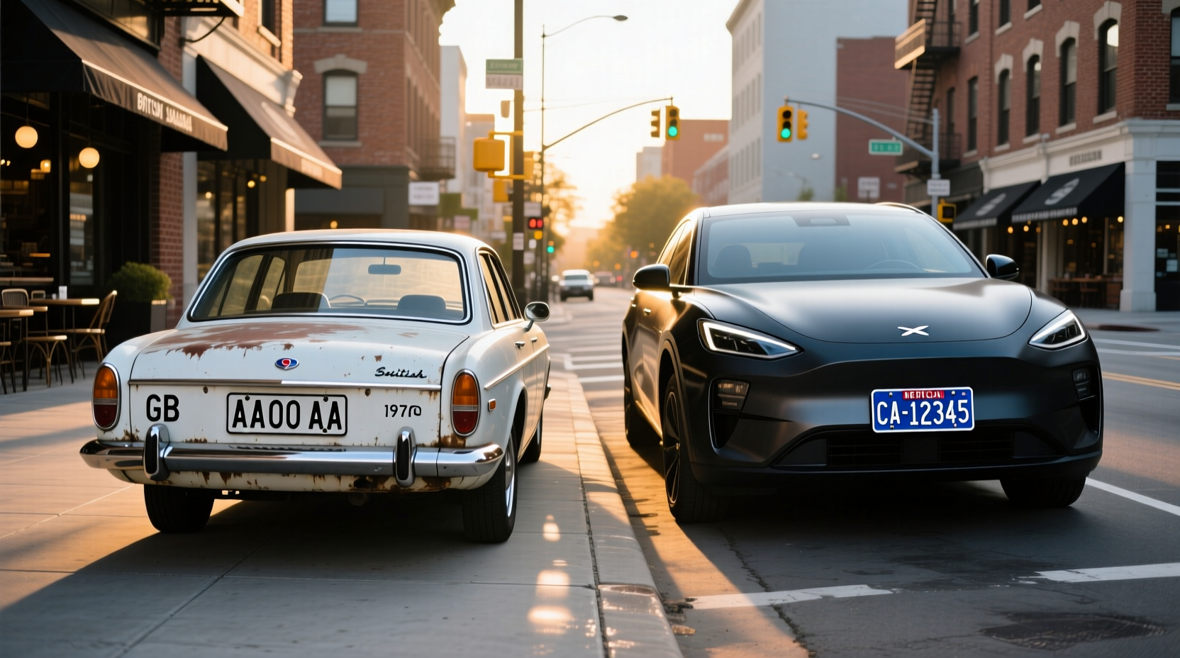 How to Choose License Plate: British or American? Buying Guide