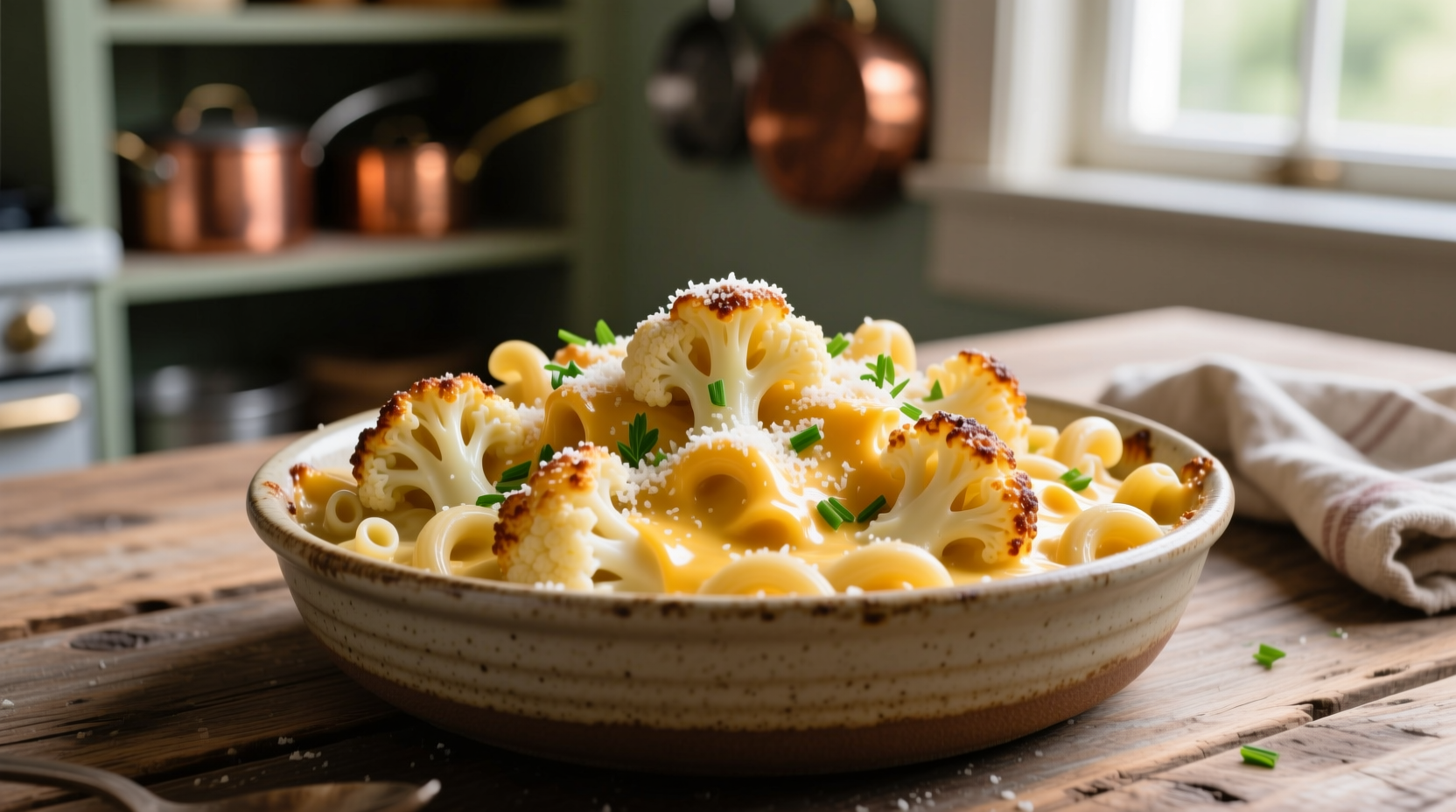 Creamy Cauliflower Mac and Cheese: Healthier Comfort Food