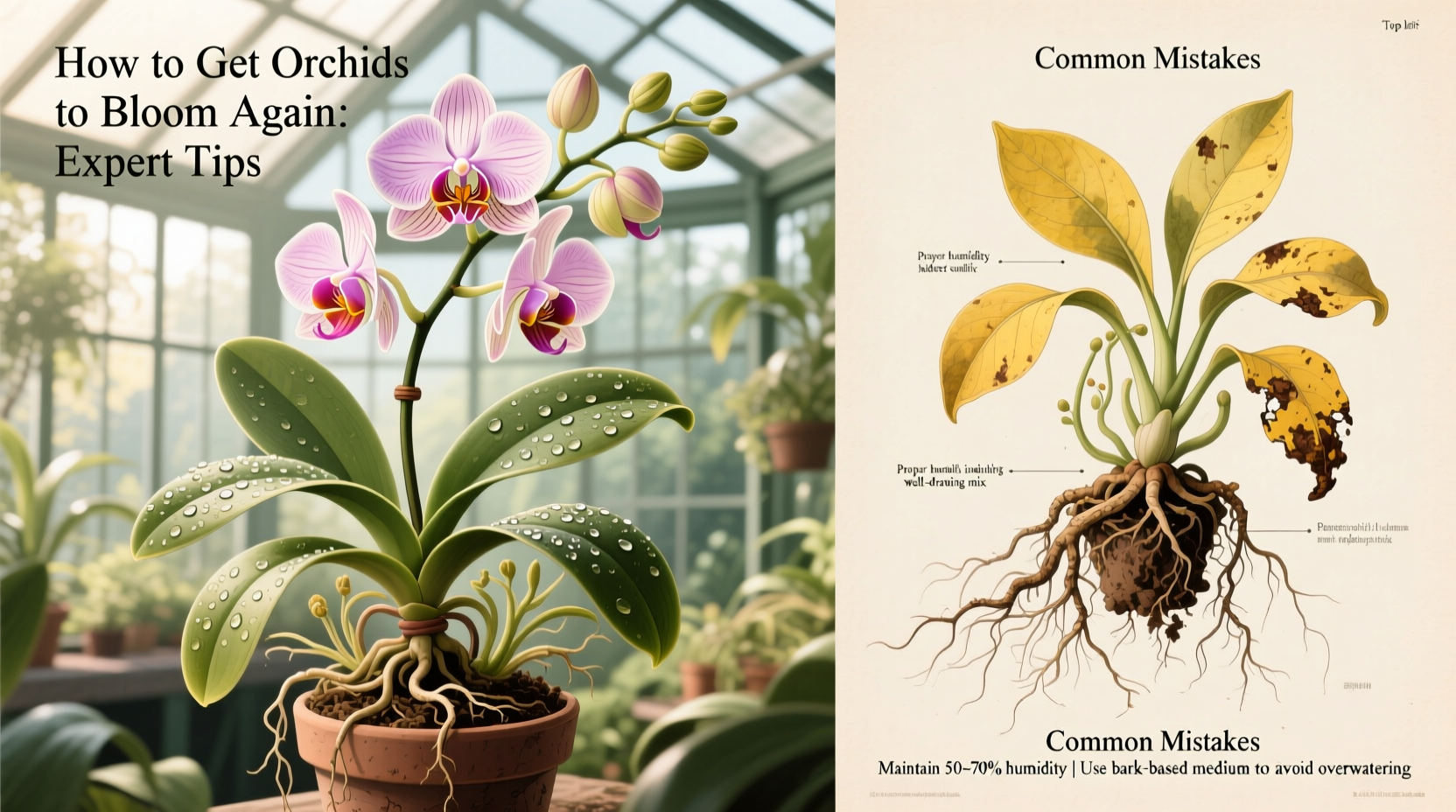 how to get orchids bloom again
