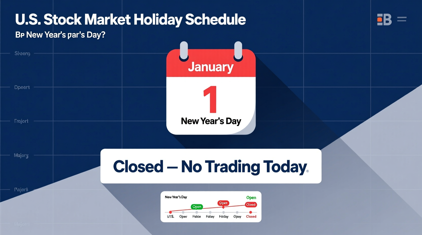 is the stock market open on new years