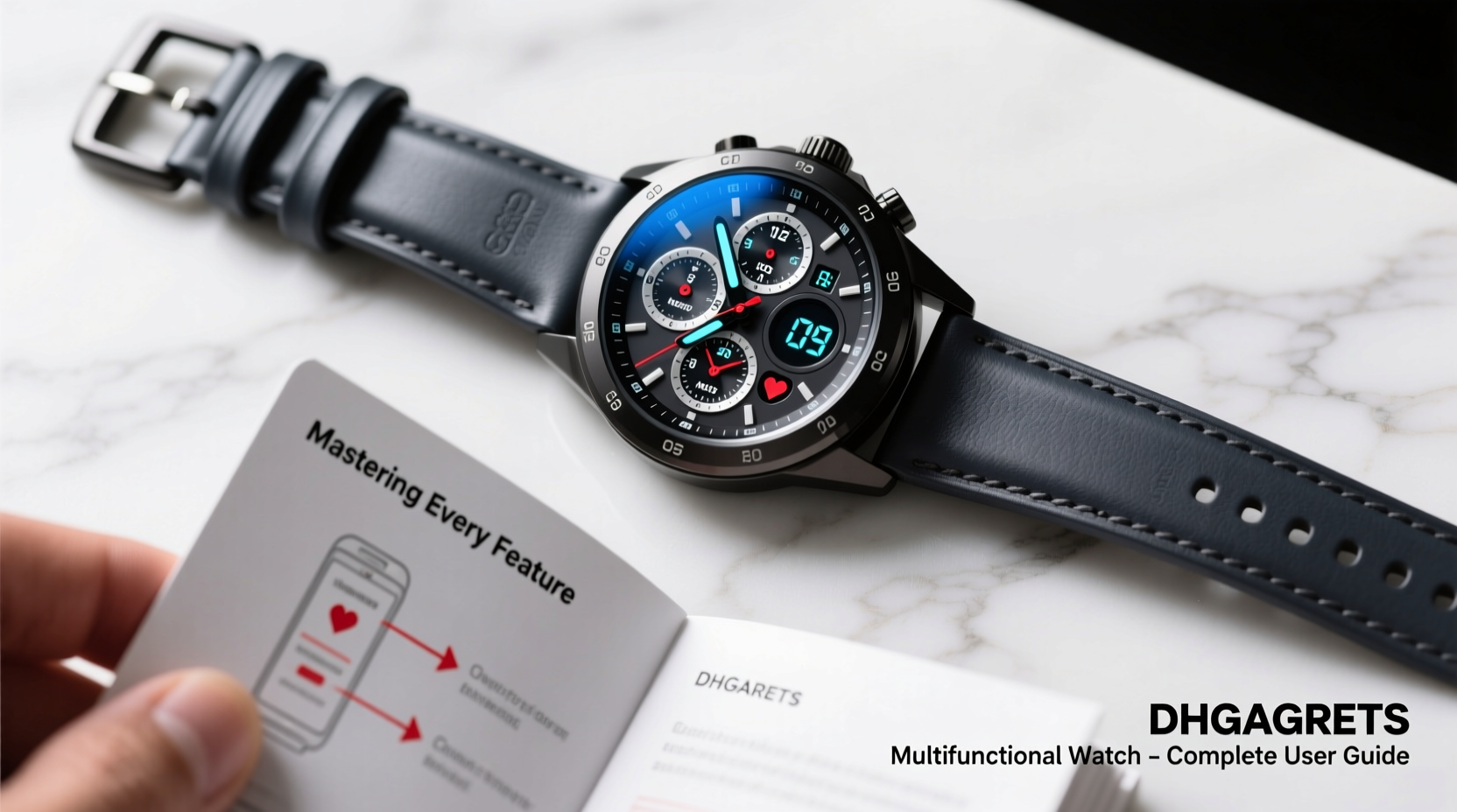 mastering every feature a practical guide to using all functions of your dhgargets multifunctional watch