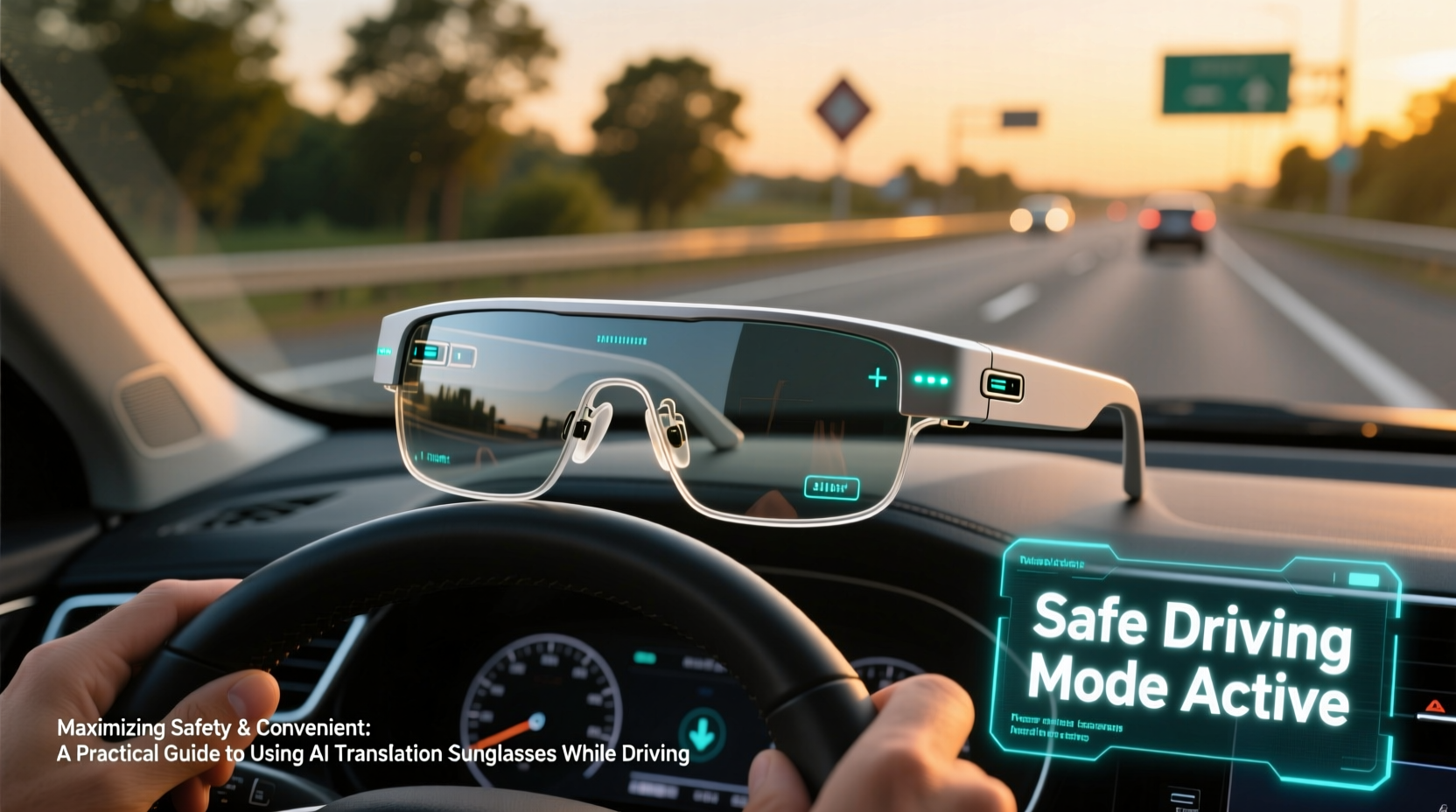 maximizing safety and convenience a practical guide to using ai translation sunglasses while driving