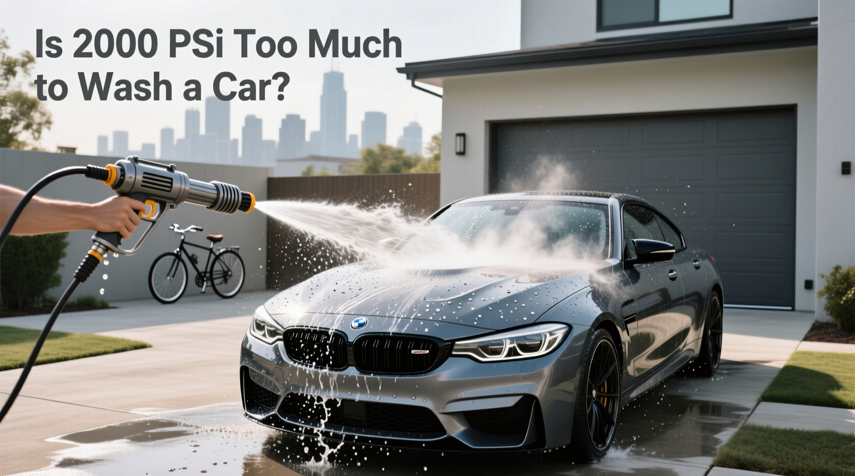 high pressure car washing water gun,Is 2000 psi too much to wash a car? buying guide