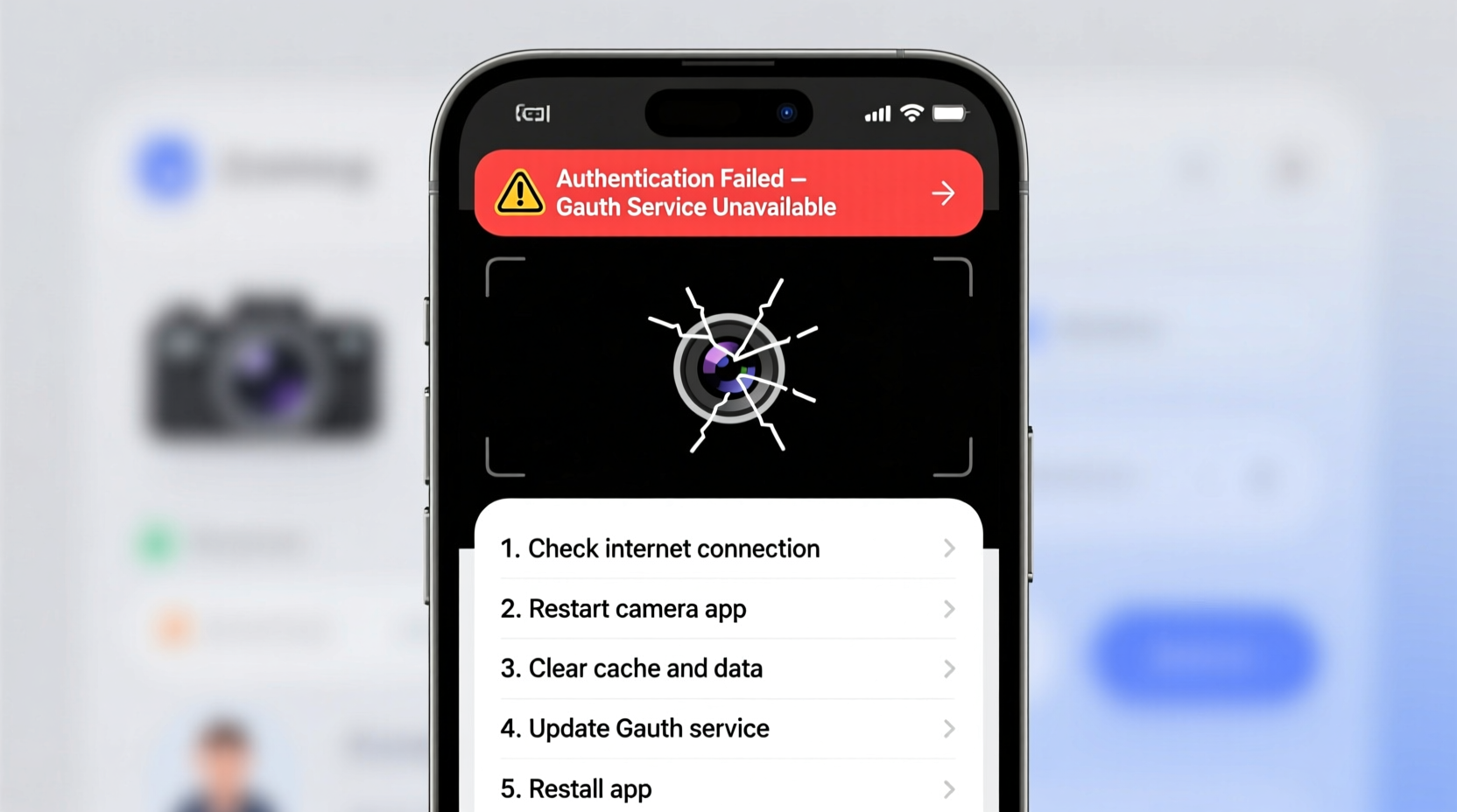 gauth not working troubleshooting camera app issues