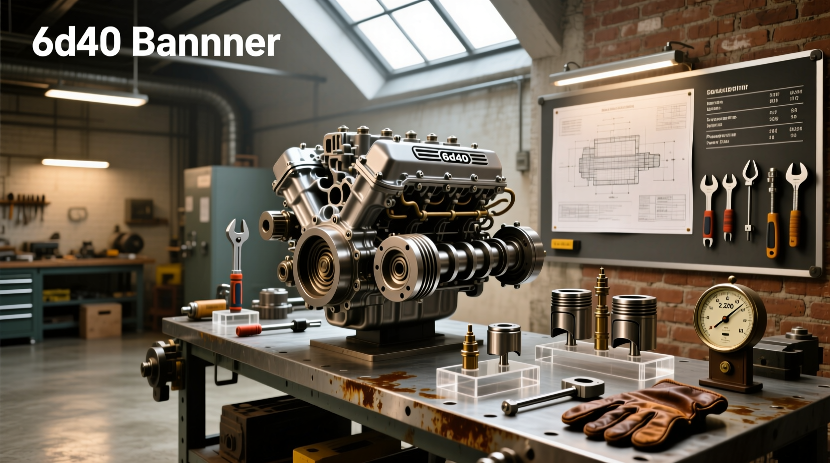 6d40 engine specs performance guide