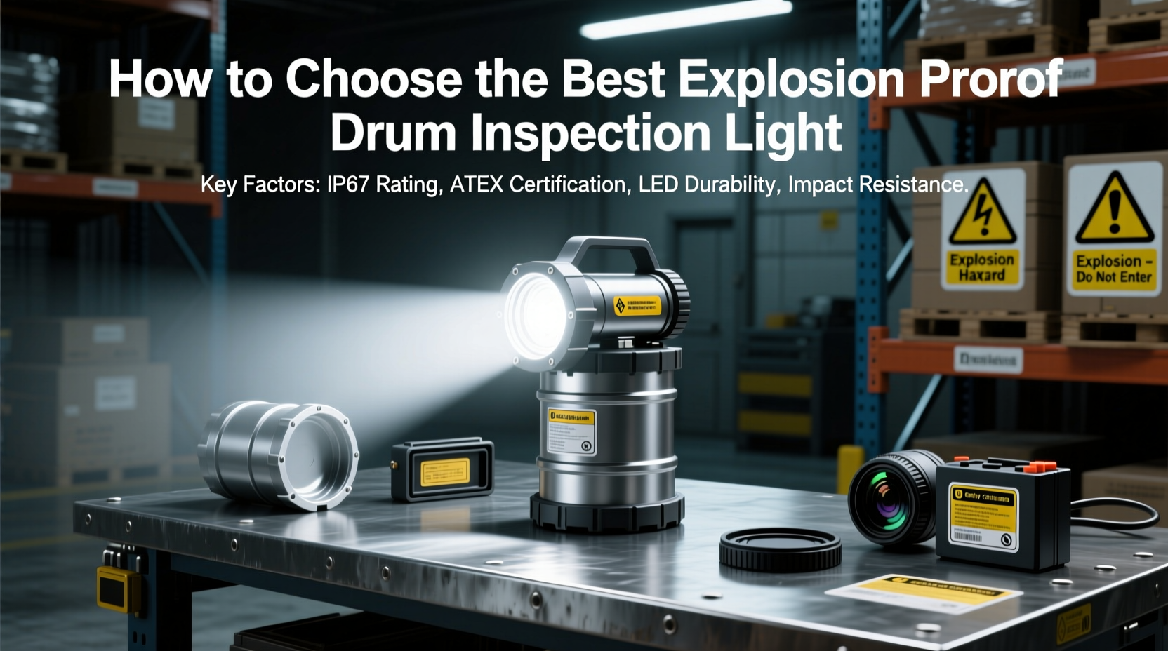 How to Choose the Best Explosion Proof Drum Inspection Light