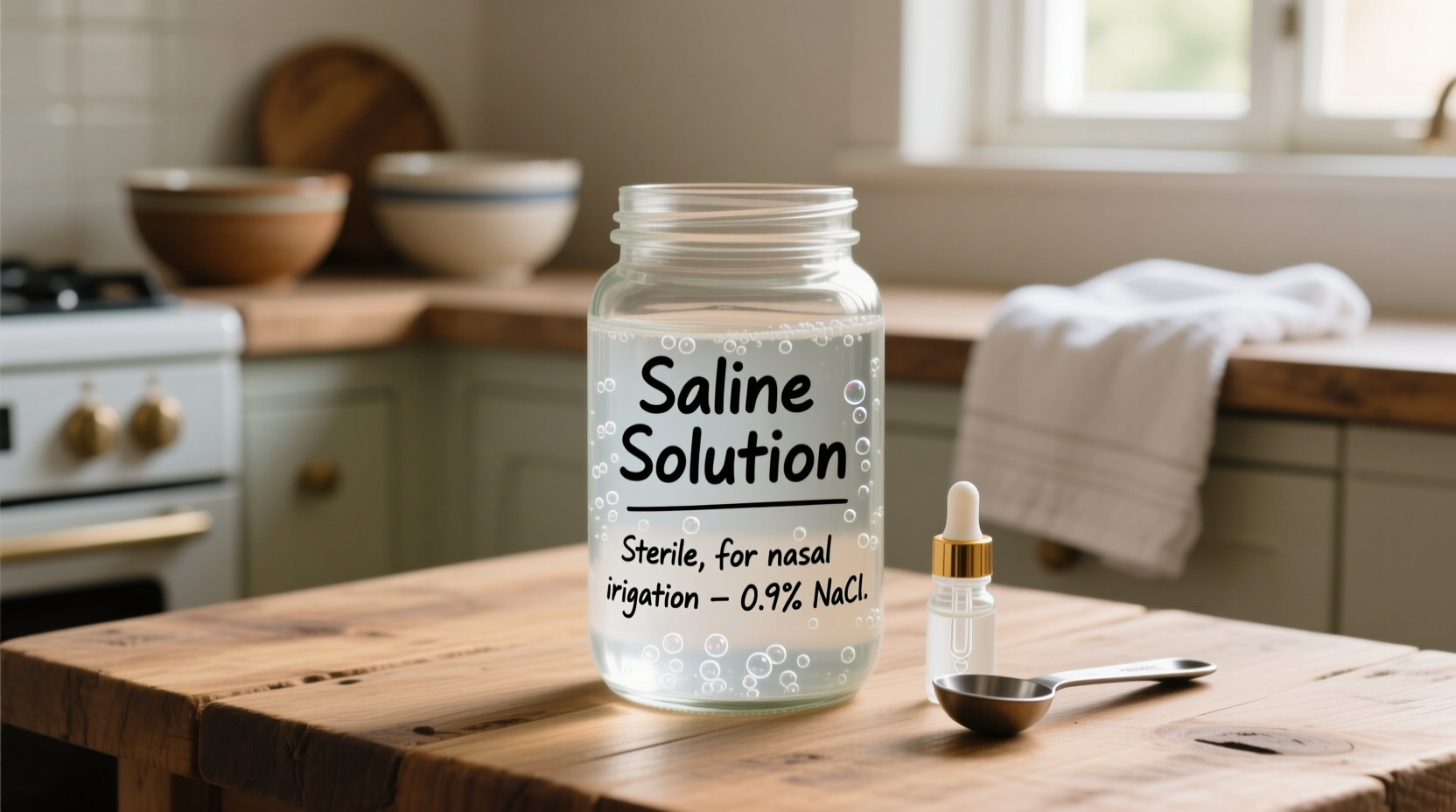 homemade saline