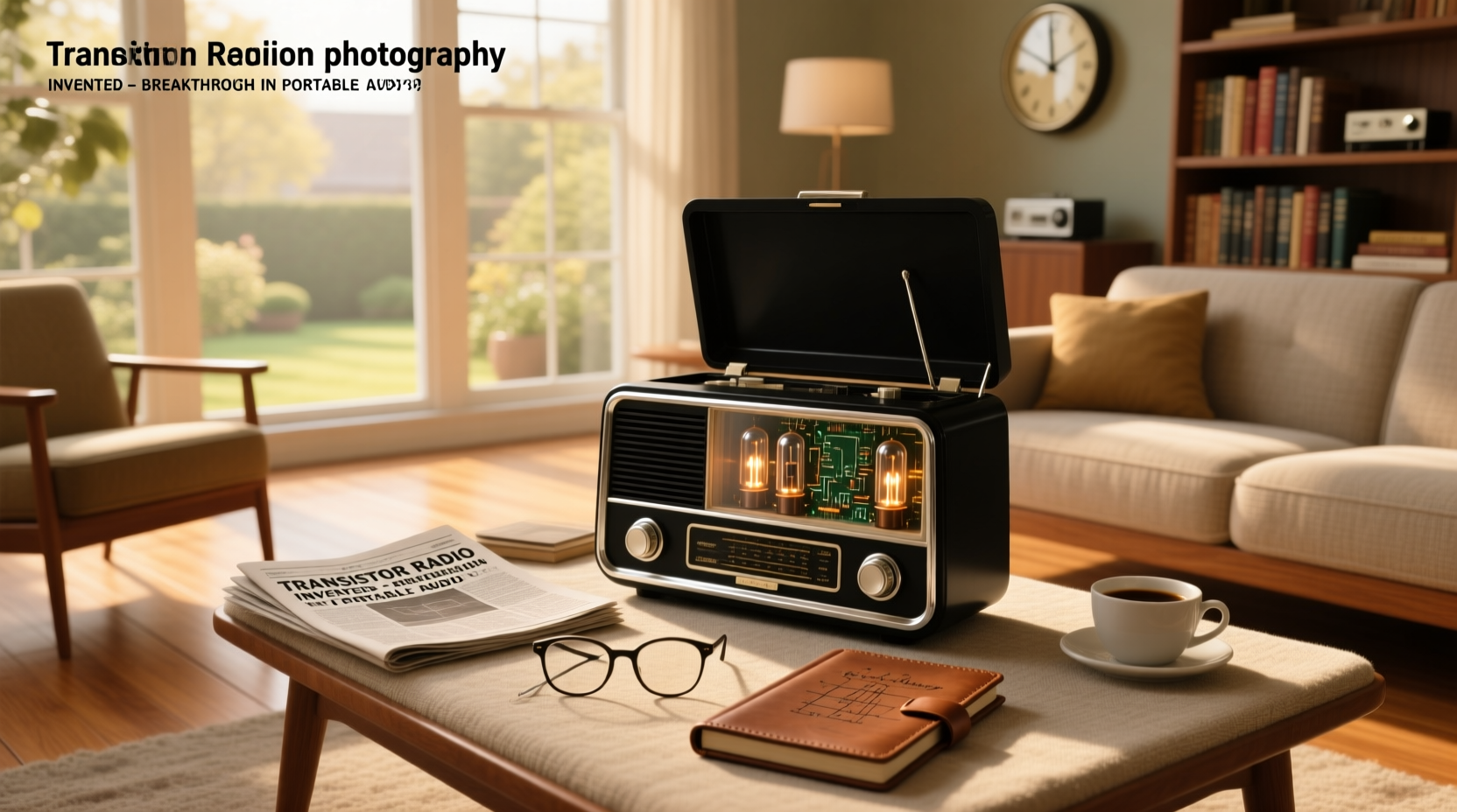 who invented the transistor radio when