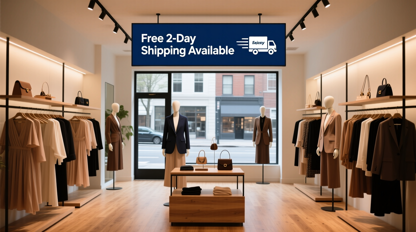 womens clothingstores with free 2 day shipping
