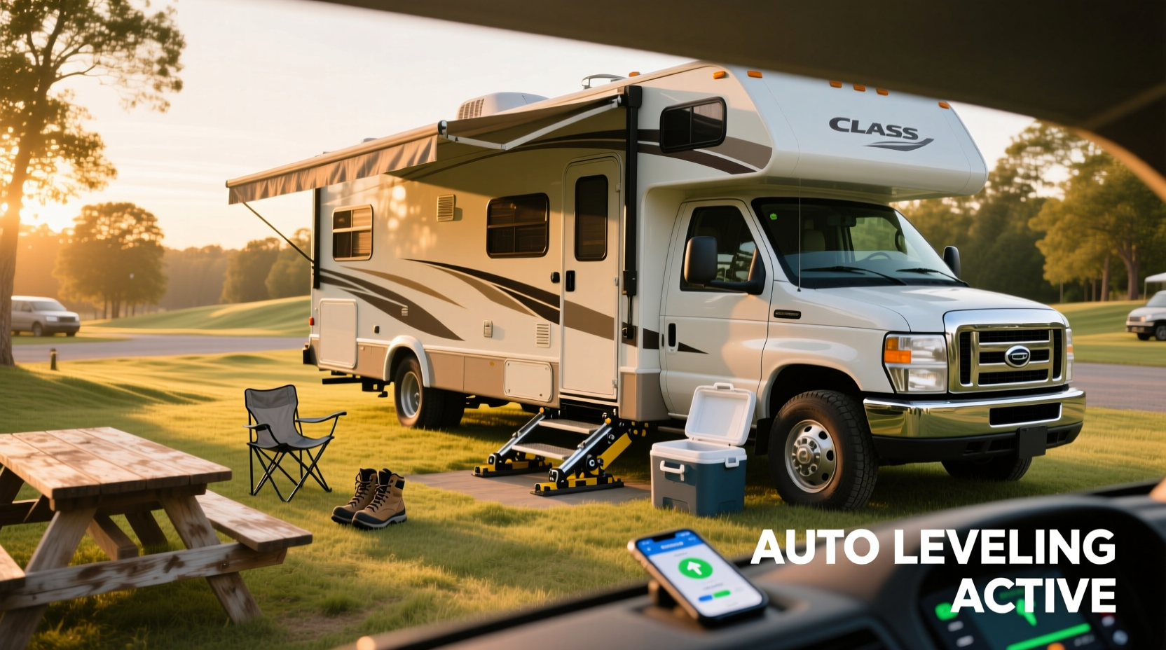 How to Choose Class C RV Auto-Leveling Systems: Buying Guide