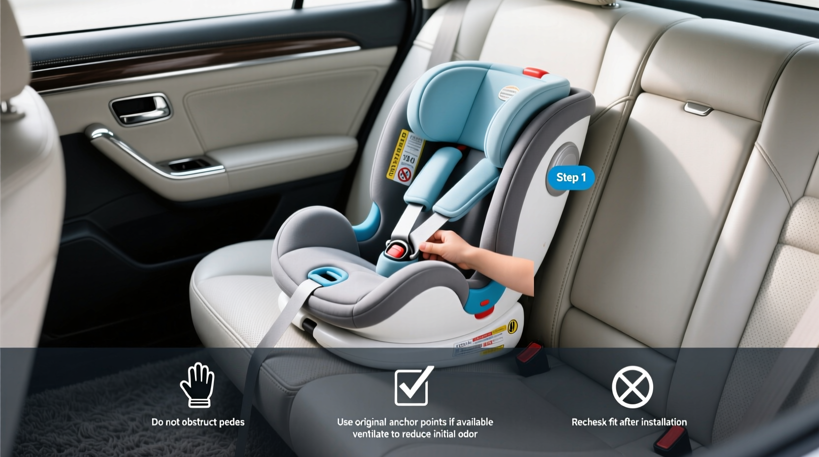 1950s child car seats