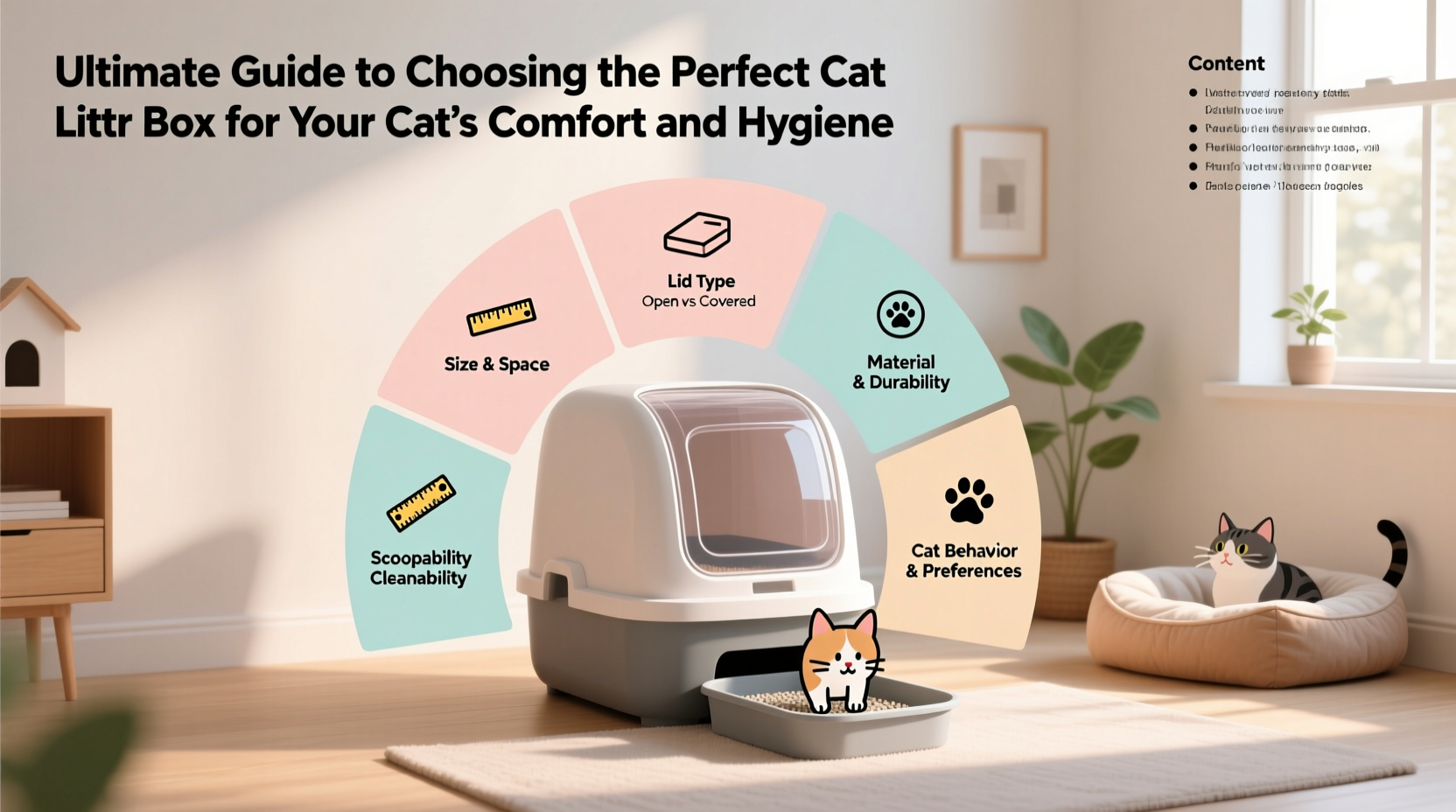 ultimate guide to choosing the perfect cat litter box for your cats comfort and hygiene