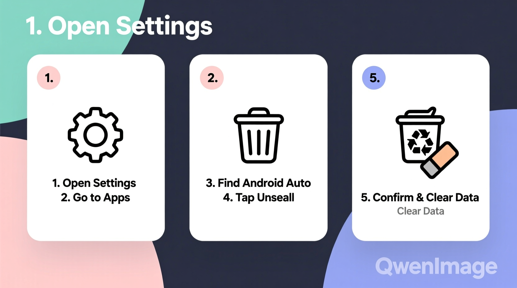 how to fully remove android auto simple steps to uninstall and clear data